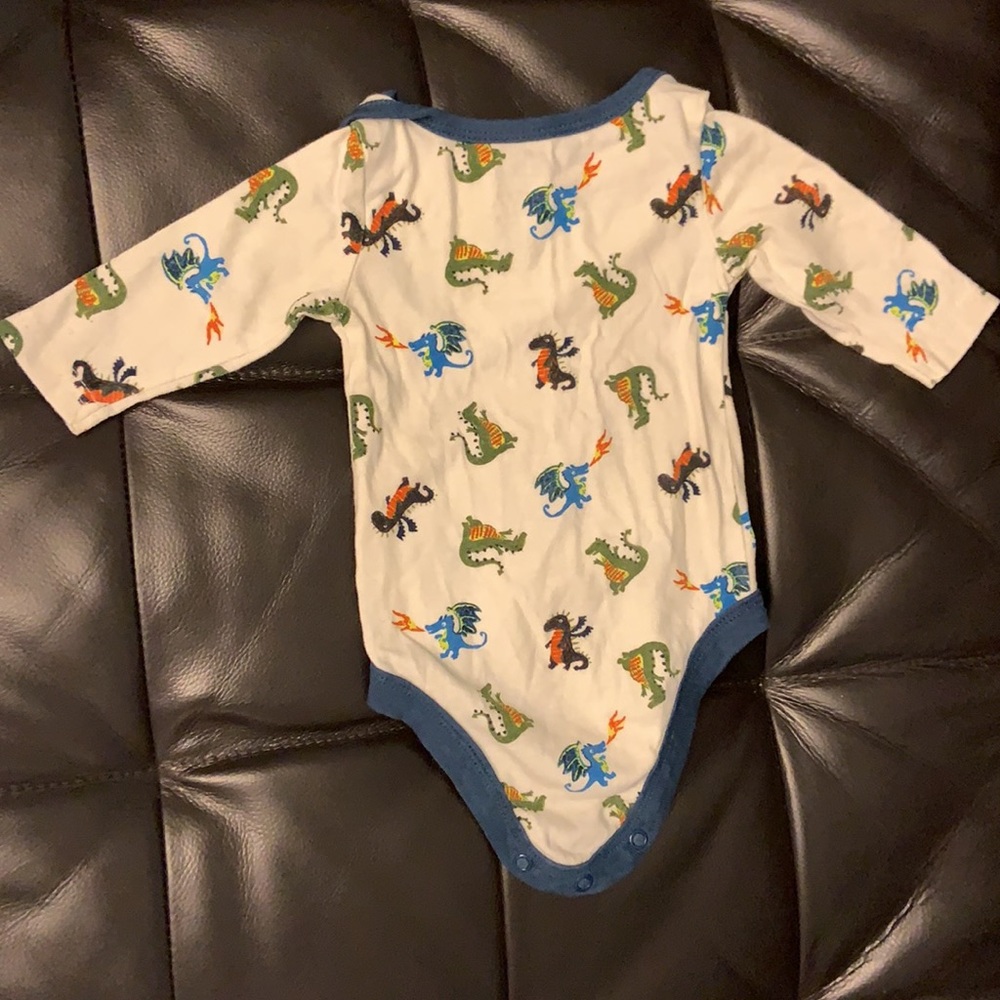 3/$20 George Dragon Bodysuit - Picture 2 of 3